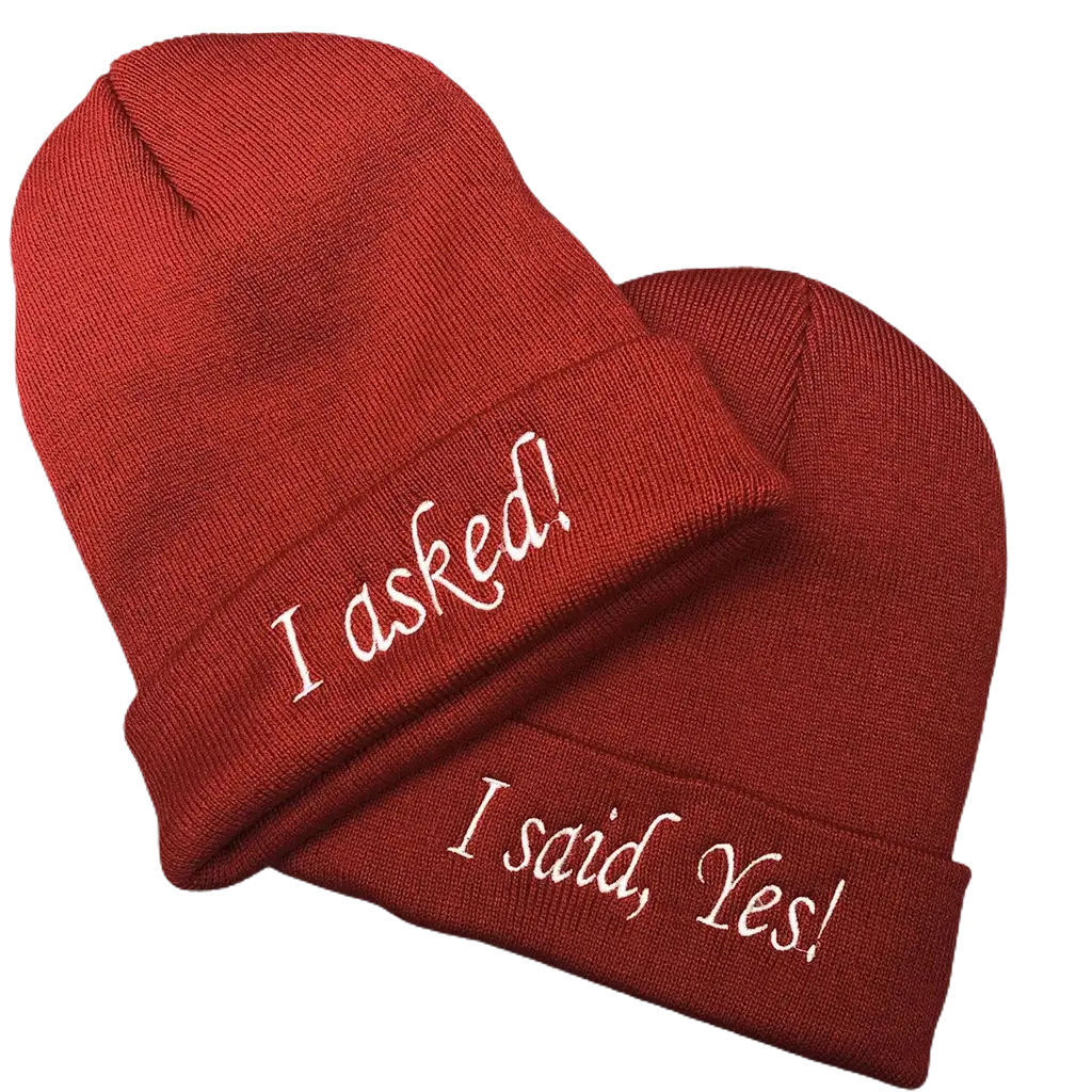 Custom embroidered top ski hats