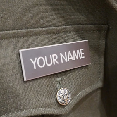 AGSU Name Plate For Army Green Service Uniform