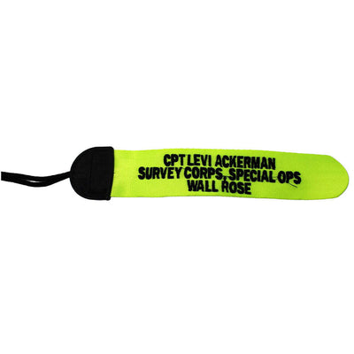 Custom Embroidered Bag Tags Safety Green