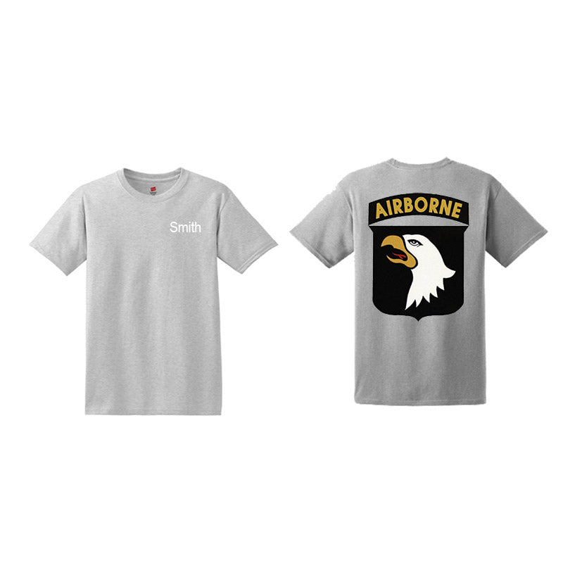 101st Airborne Shirt With Custom Name