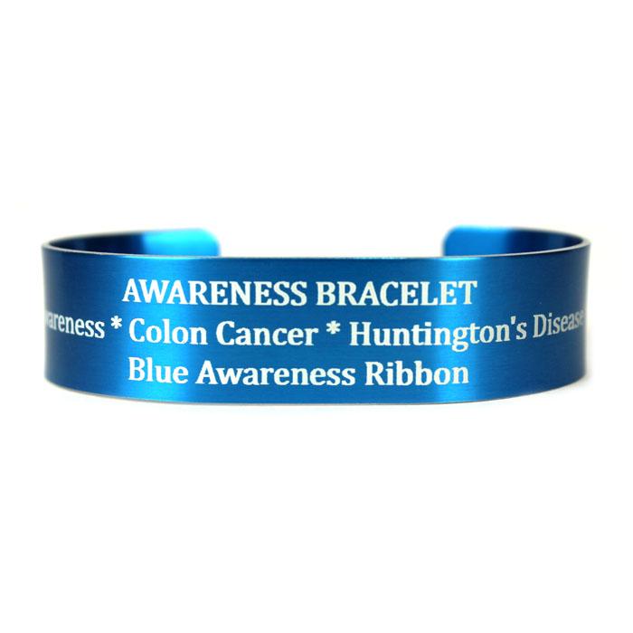 Personalized colon cancer bracelets on sale