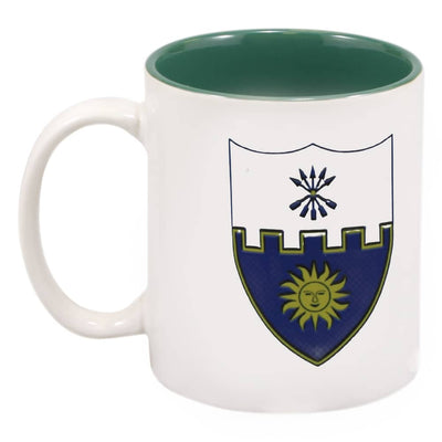 2-22nd Infantry Coffee Cup with Green Interior