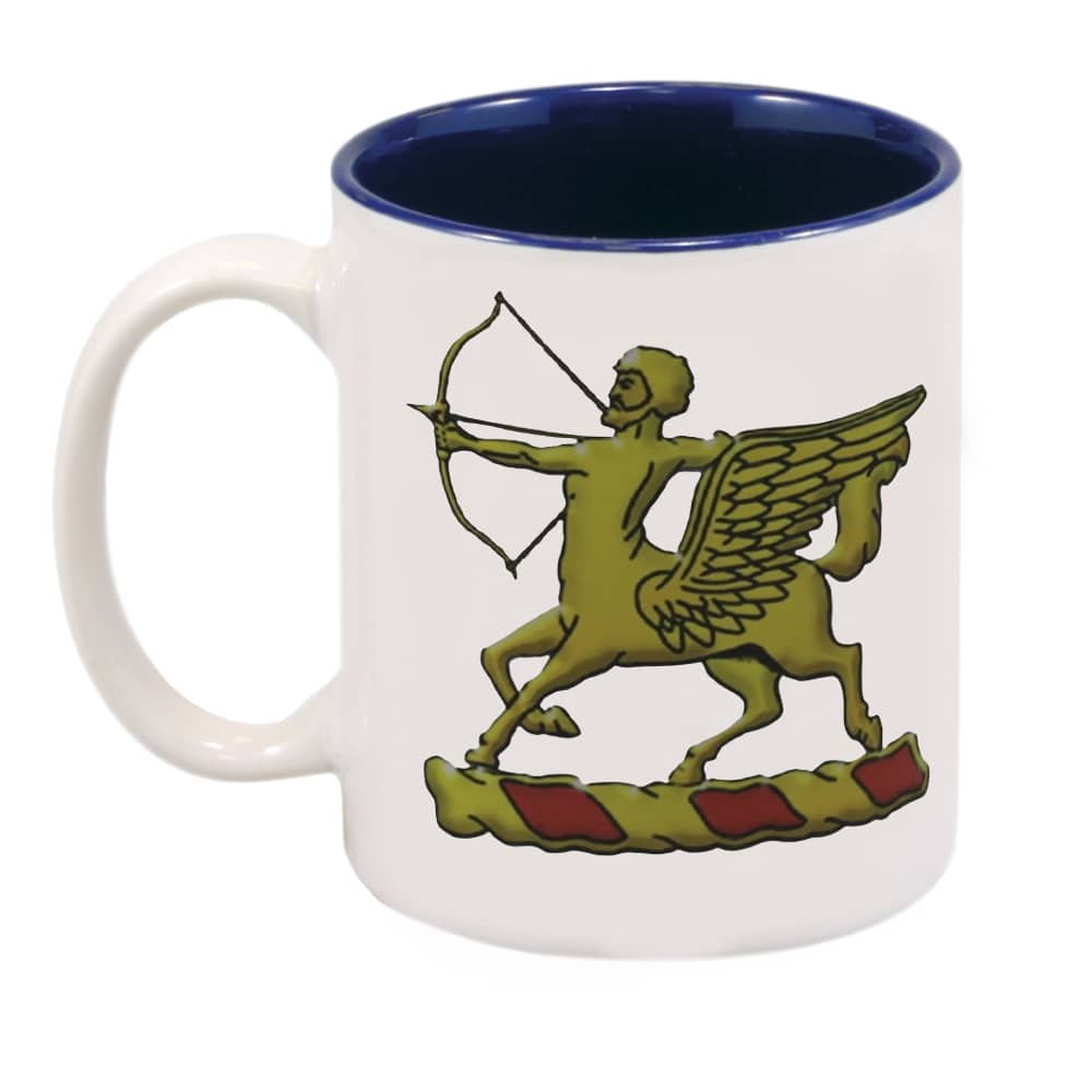 36th Field Artillery Coffee Mug with Blue interior