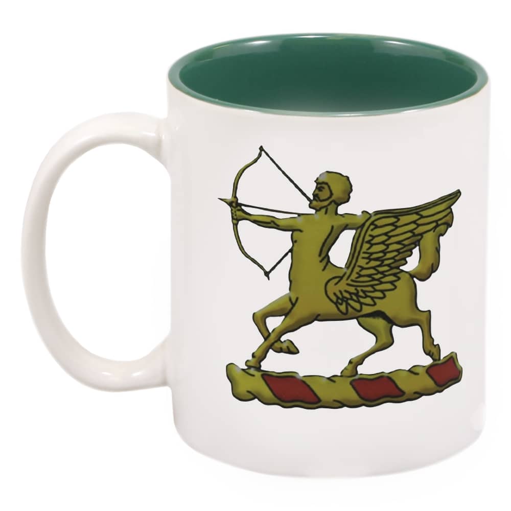 36th Field Artillery Coffee Mug with Green Interior