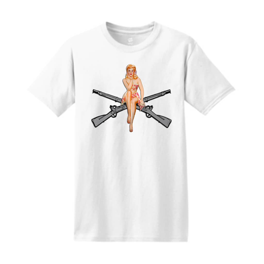 Army Infantry Branch Pin Up Branch T-Shirt