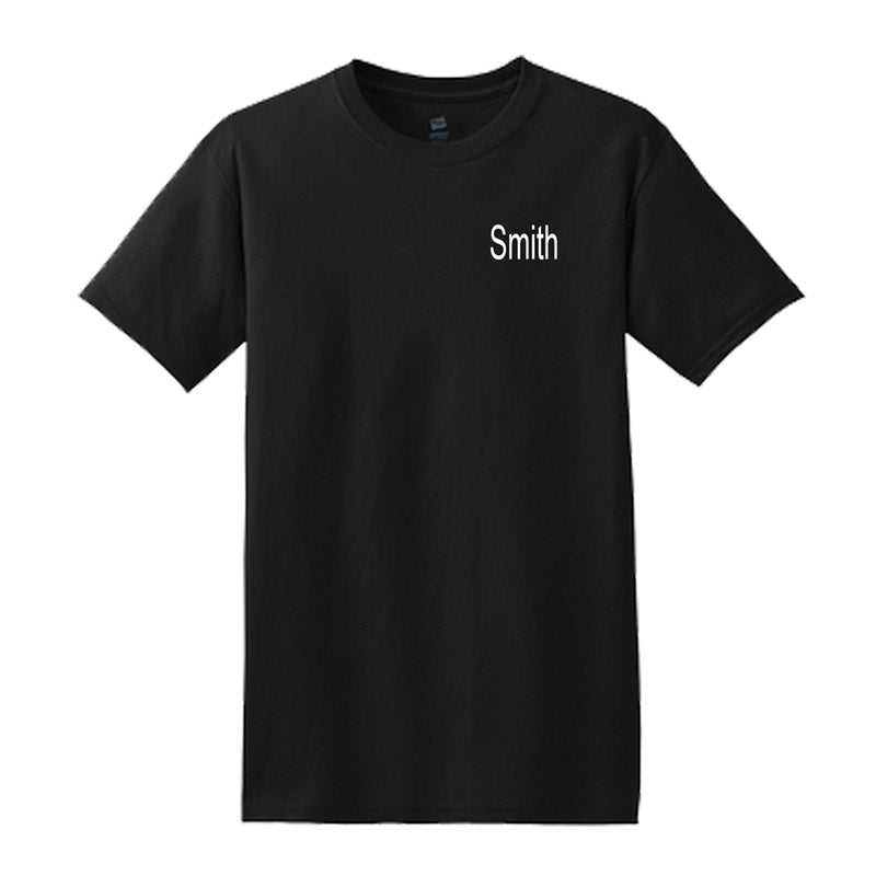 Black Army Division T-Shirt With Your Name Added
