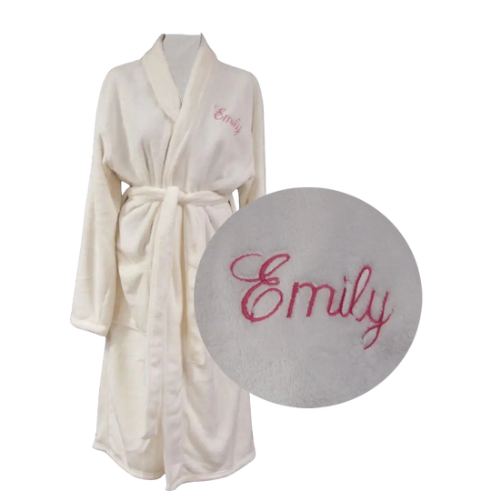 Personalzed Embrodered Bathrobe, Name Bathrobe, Couple Gft, Newlywed
