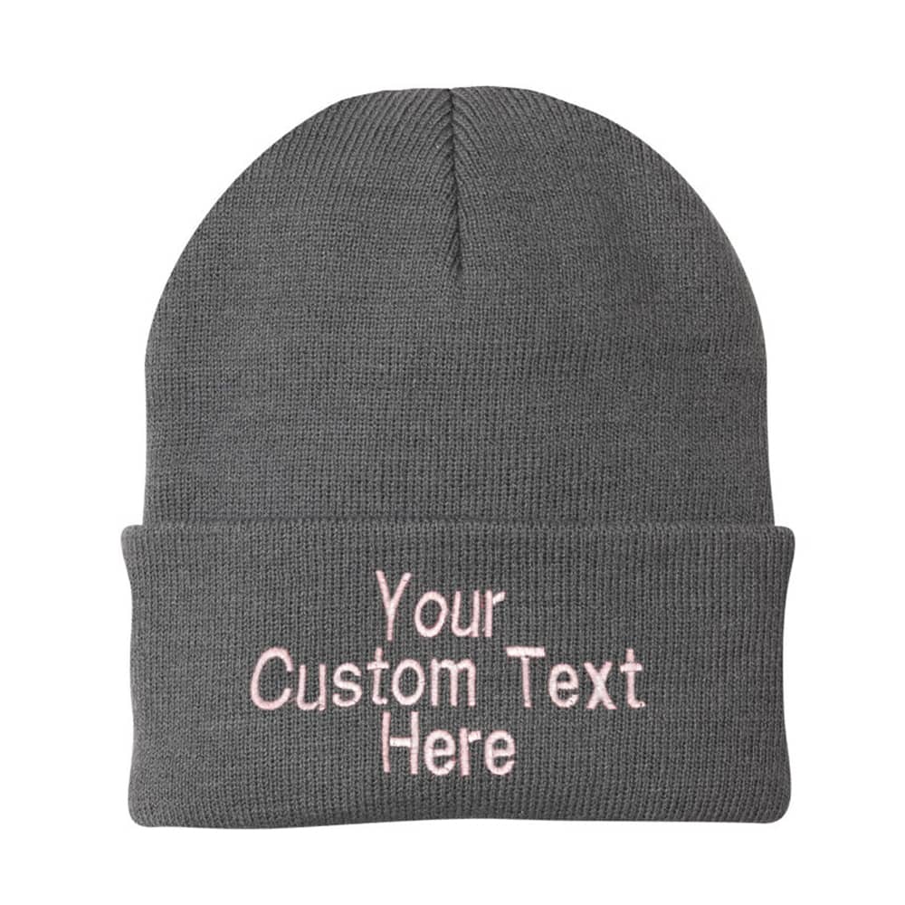 Custom embroidered beanies online