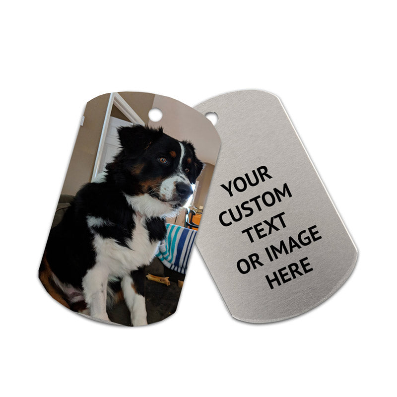 Personalized  Dog Tag - Add Your Picture