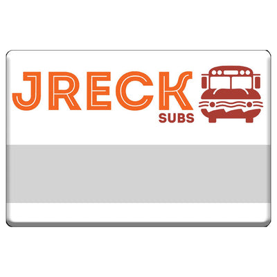 Jreck's 3x2 Sublimatable Name Badge