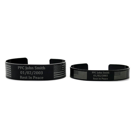 Military Memorial Bracelets – Bradley's Custom - Main Image