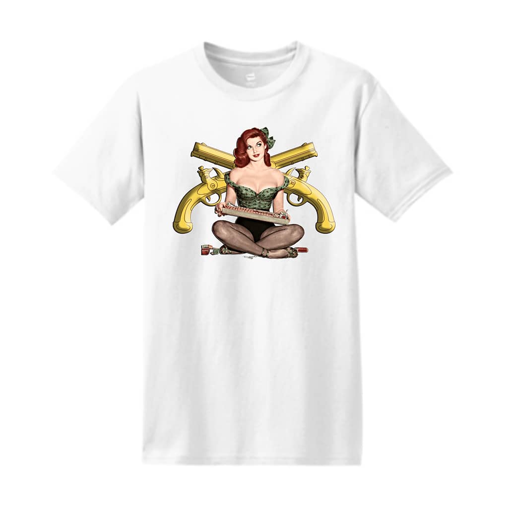 Army Military Police Pin Up Branch T-Shirt