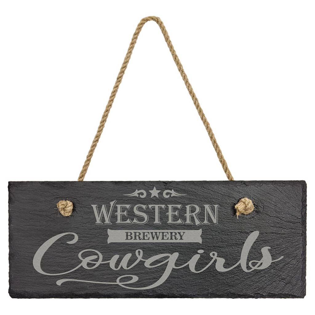 Personalized Slate Home Address Sign with Hanger String